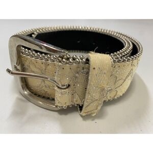 Hot Topic Womens Belt Size 36 Y2K Emo Punk Sparkle Studded E-Girl Whimsygoth